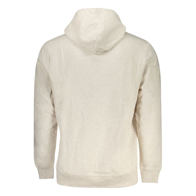 Tommy Hilfiger Beige Cotton Men Sweater Tommy Hilfiger