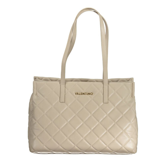Mario Valentino Beige Polyethylene Handbag Mario Valentino