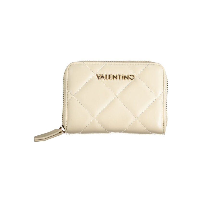 Mario Valentino Beige Polyurethane Women Wallet Mario Valentino