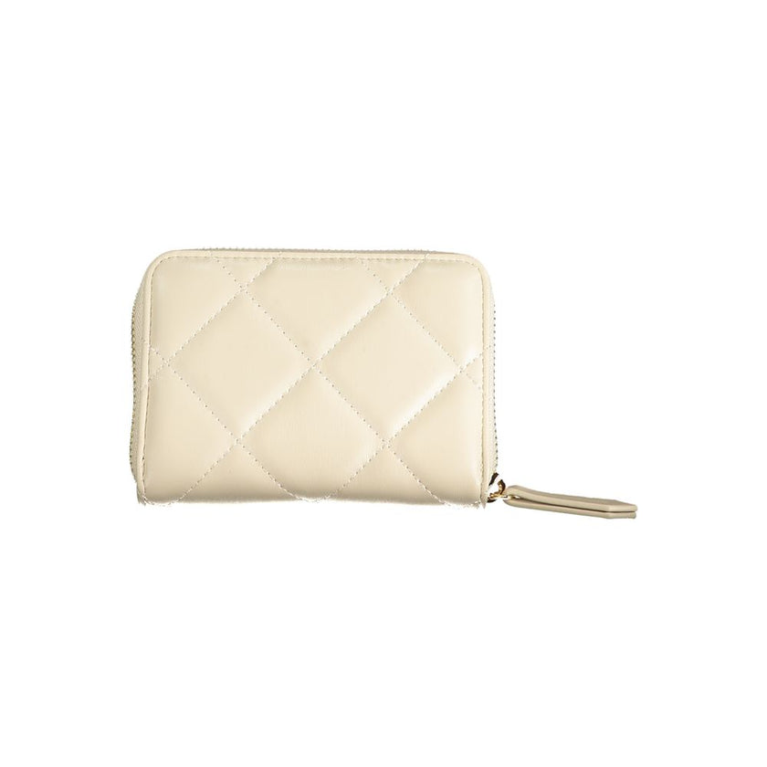 Mario Valentino Beige Polyurethane Women Wallet Mario Valentino