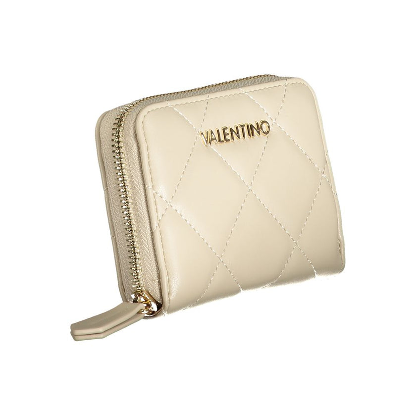 Mario Valentino Beige Polyurethane Women Wallet Mario Valentino