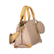 Mario Valentino Beige Polyethylene Handbag Mario Valentino