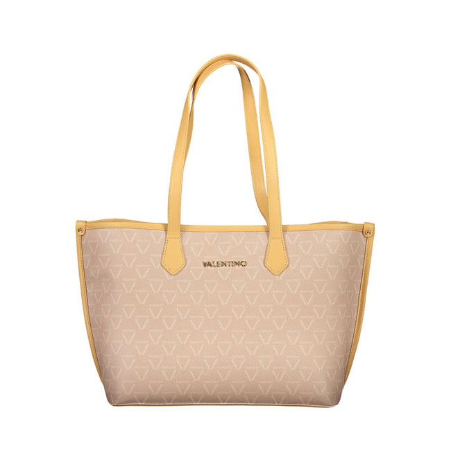 Mario Valentino Beige Polyethylene Women Handbag Mario Valentino