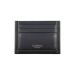Tommy Hilfiger Sleek Blue Leather Card Holder with Contrast Detail Tommy Hilfiger