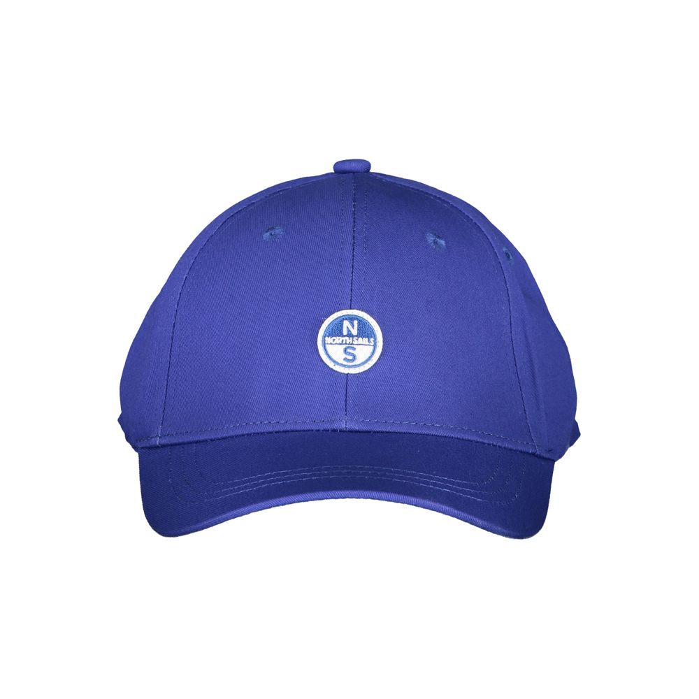 North Sails Blue Cotton Men Cap North Sails