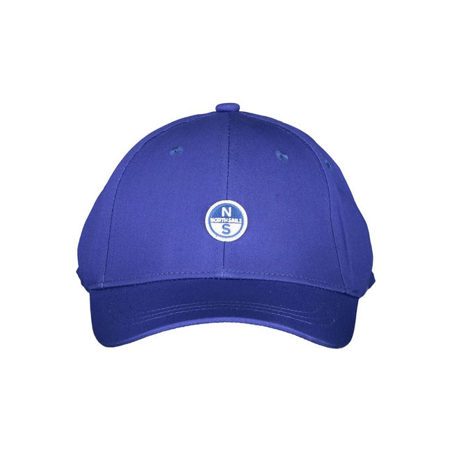 North Sails Blue Cotton Men Cap North Sails