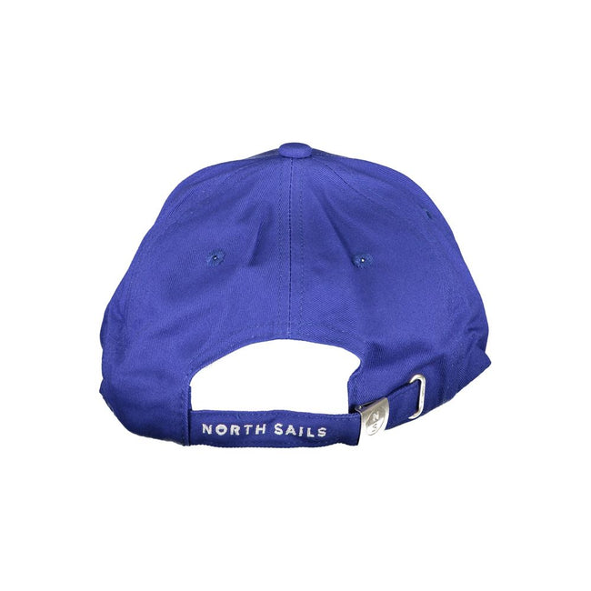 North Sails Blue Cotton Men Cap North Sails