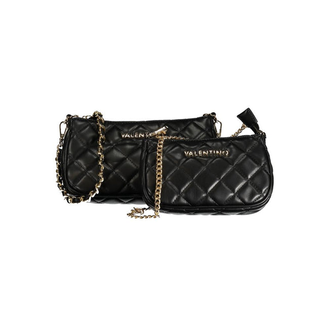 Mario Valentino Black Polyethylene Handbag Mario Valentino