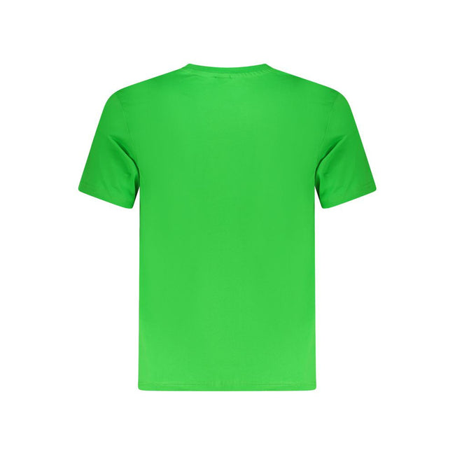 North Sails Green Cotton Men T-Shirt North Sails