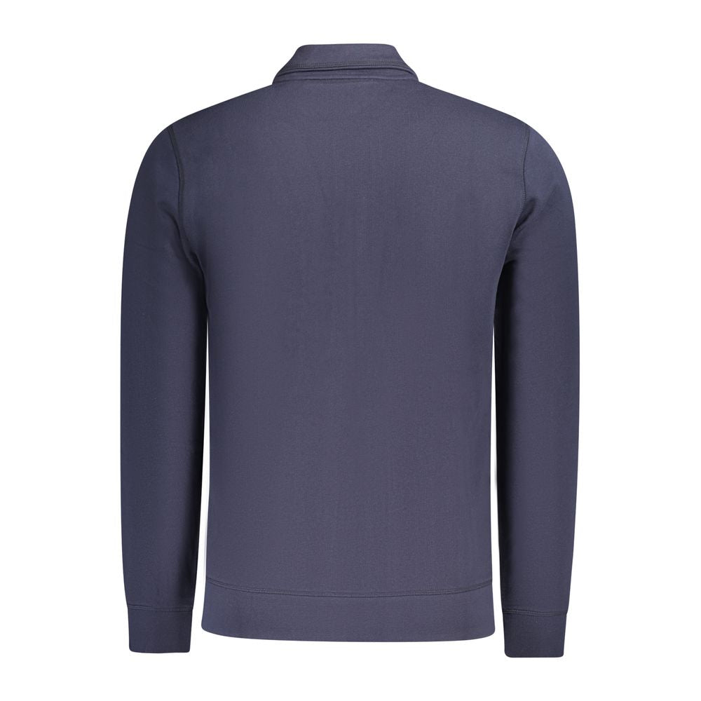 Hugo Boss Blue Cotton Sweatshirt Hugo Boss