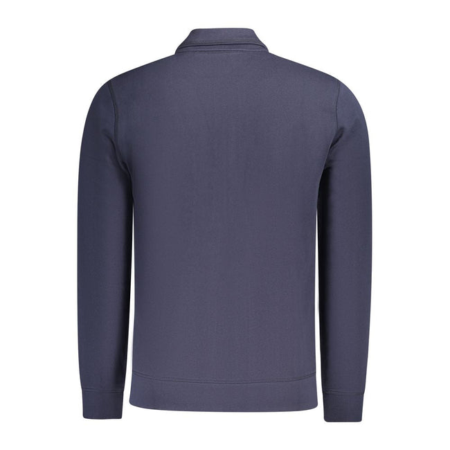 Hugo Boss Blue Cotton Sweatshirt Hugo Boss