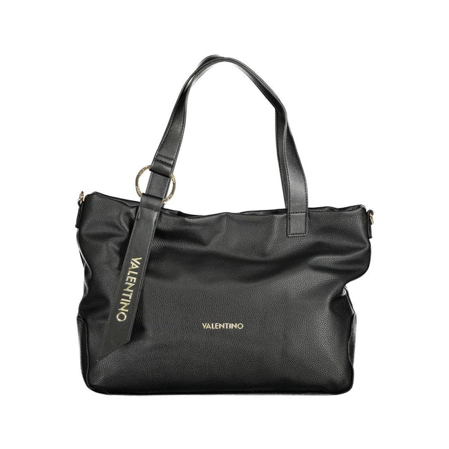 Mario Valentino Black Polyethylene Women Handbag Mario Valentino