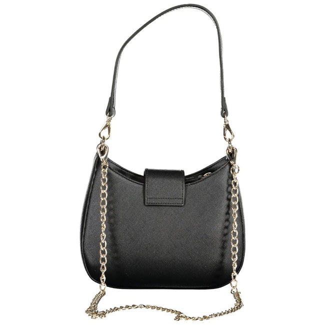 Mario Valentino Black Polyethylene Women Handbag Mario Valentino