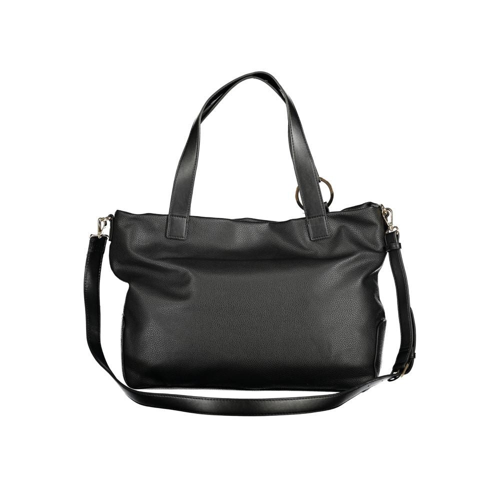 Mario Valentino Black Polyethylene Women Handbag Mario Valentino