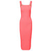 Balmain Pink Viscose Dress Balmain