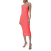 Balmain Pink Viscose Dress Balmain