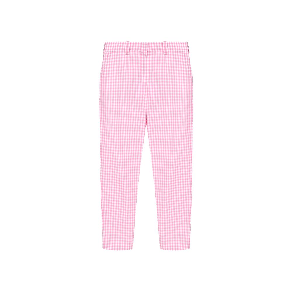 Balmain Pink Cotton Women Pants Balmain