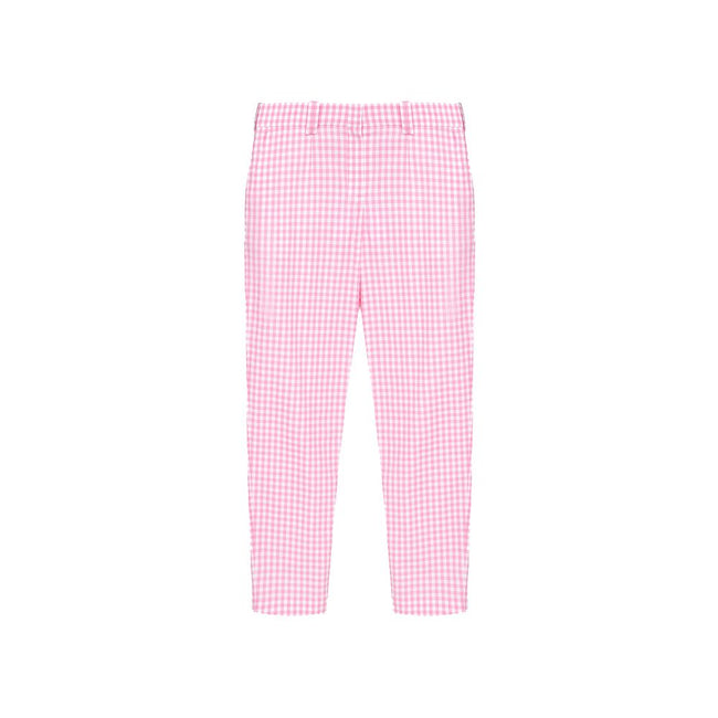 Balmain Pink Cotton Women Pants Balmain