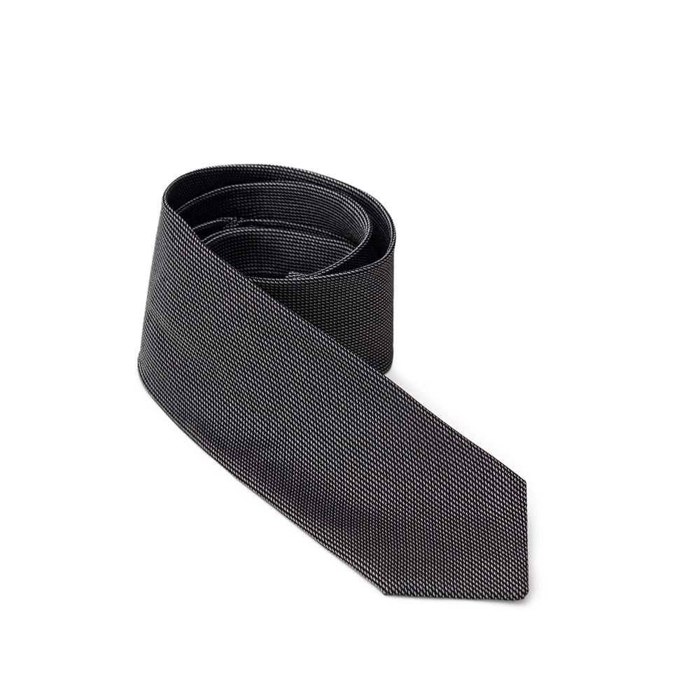 Jil Sander Gray Silk Ty Jil Sander