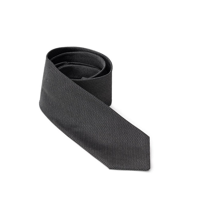 Jil Sander Gray Silk Ty Jil Sander
