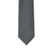 Jil Sander Gray Silk Ty Jil Sander