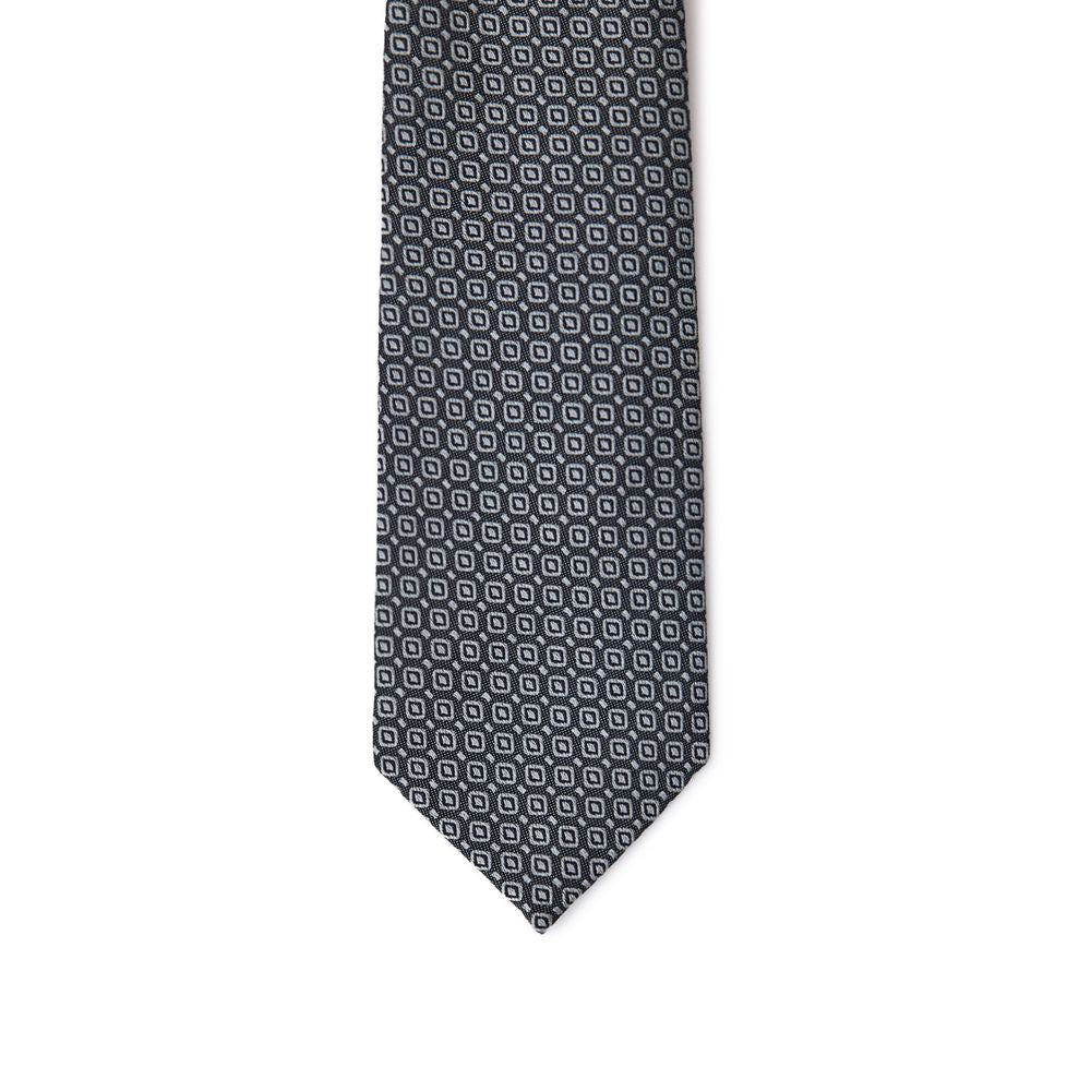 Jil Sander Gray Silk Ty Jil Sander