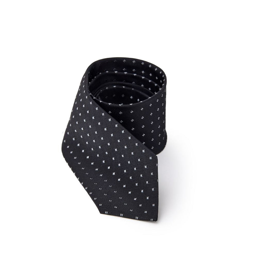 Jil Sander Black Silk Tie Jil Sander