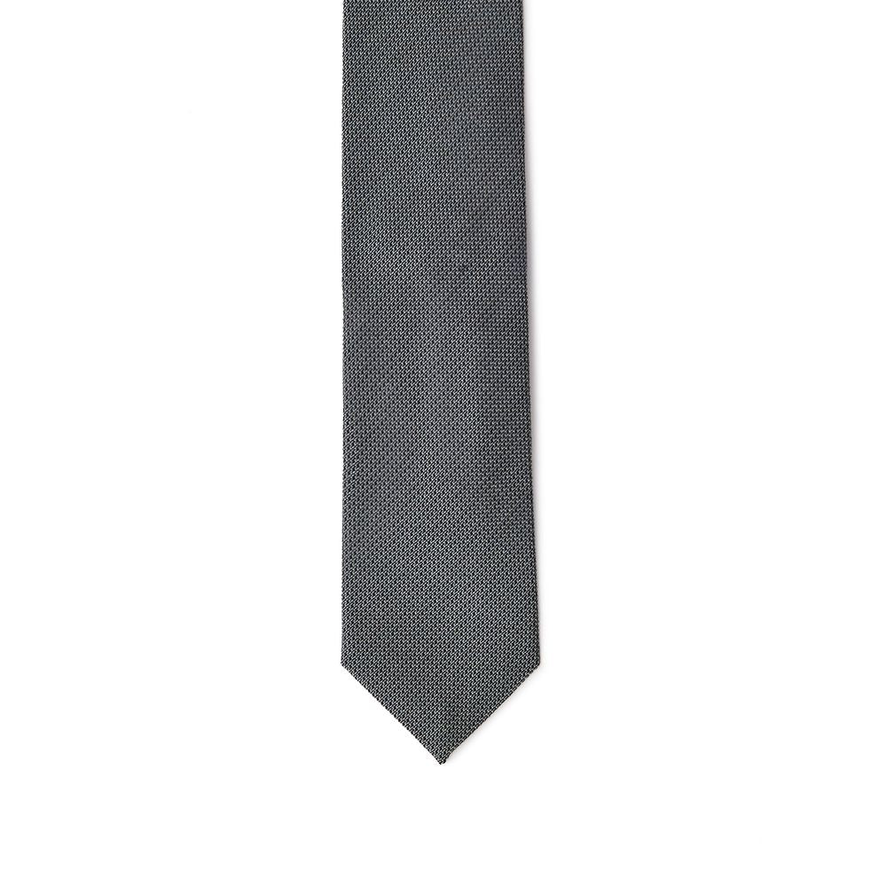 Jil Sander Gray Silk Ty Jil Sander