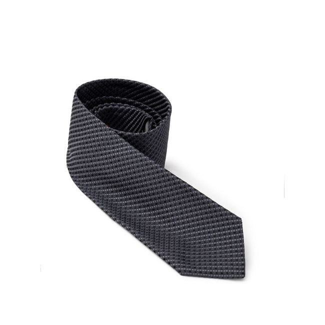 Jil Sander Gray Silk Ty Jil Sander