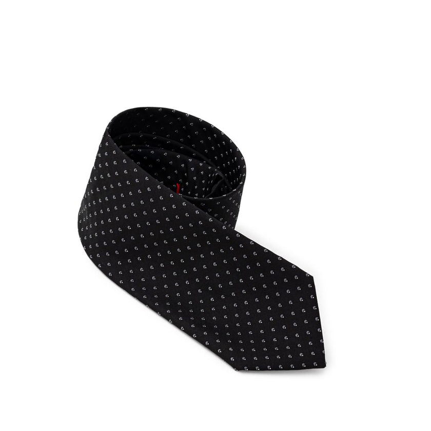 Jil Sander Blue Silk Tie Jil Sander