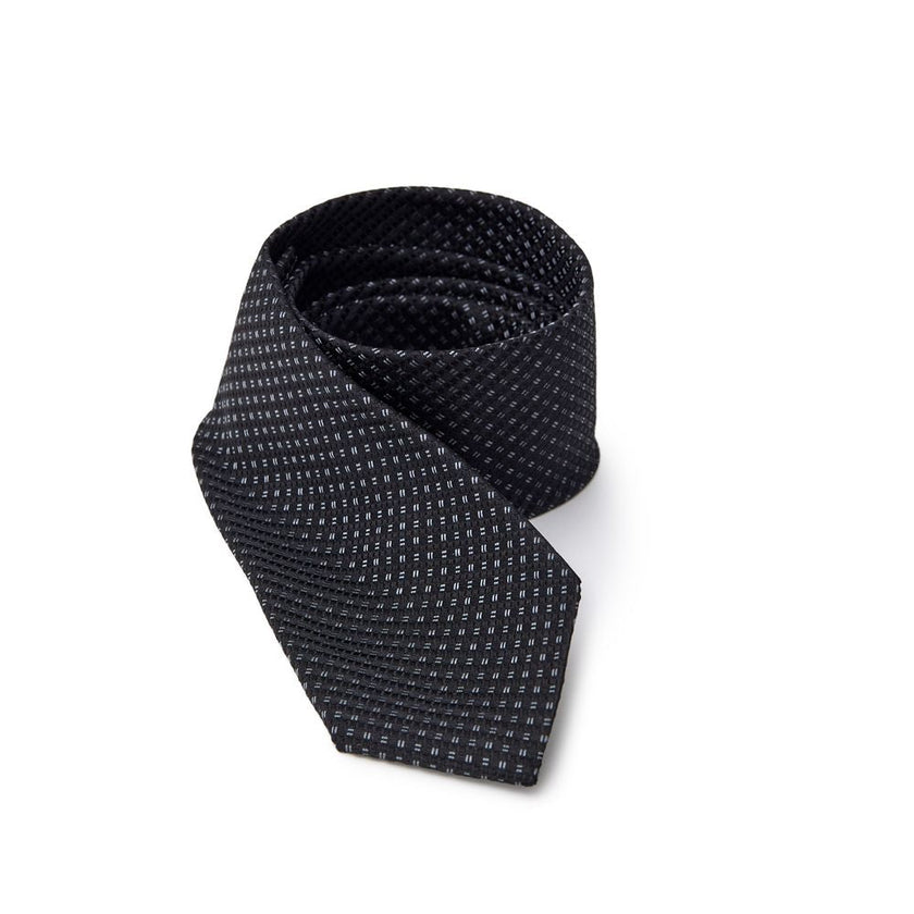 Jil Sander Black Silk Tie Jil Sander