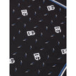 Dolce & Gabbana Black Silk Pocket Square Dolce & Gabbana