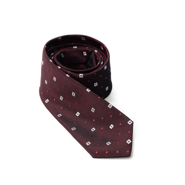 Dolce & Gabbana Bordeaux Silk Ty Dolce & Gabbana