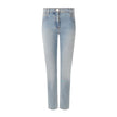 Balmain Blue Cotton Women's Jeans Balmain