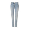 Balmain Blue Cotton Women's Jeans Balmain