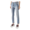 Balmain Blue Cotton Women's Jeans Balmain
