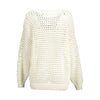 Gant White Cotton Women Sweater Gant