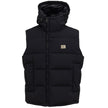 Dolce & Gabbana Black Polyester Sleveless Jacket Dolce & Gabbana