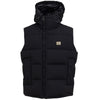 Dolce & Gabbana Black Polyester Sleveless Jacket Dolce & Gabbana