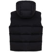 Dolce & Gabbana Black Polyester Sleveless Jacket Dolce & Gabbana