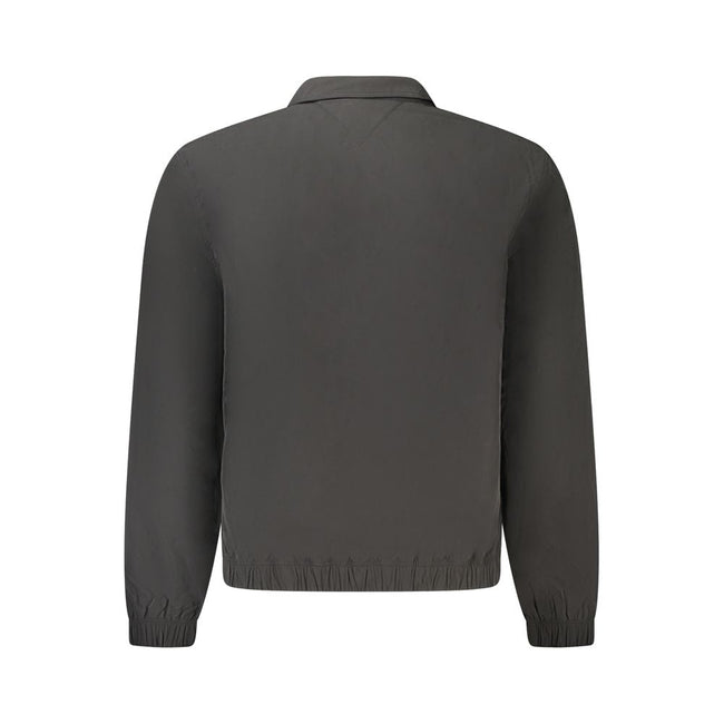 Tommy Hilfiger Black Polyester Men Jacket Tommy Hilfiger