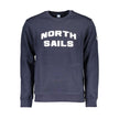 North Sails Blue Cotton Men Sweater North Sails