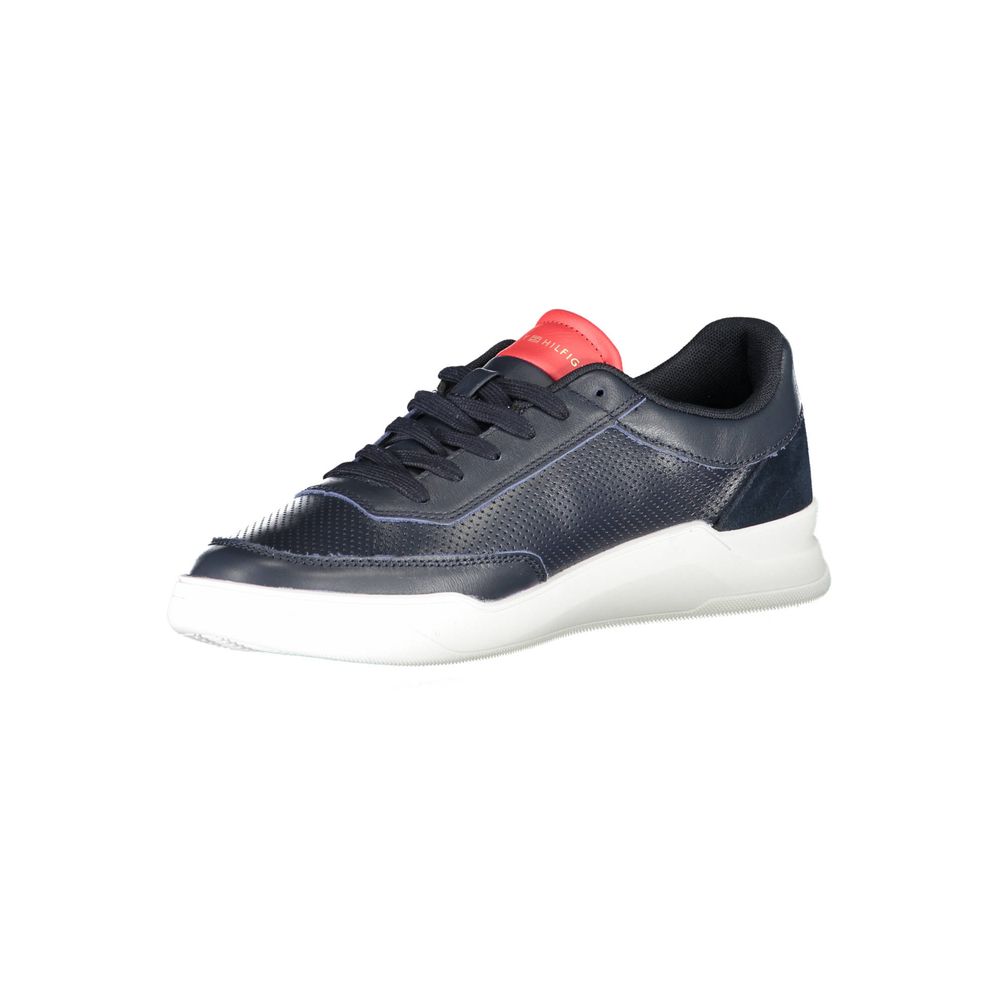 Tommy Hilfiger Blue Polyester Sneaker Tommy Hilfiger
