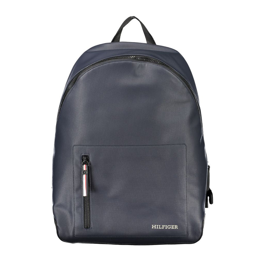 Tommy Hilfiger Blue Polyethylene Men Backpack Tommy Hilfiger