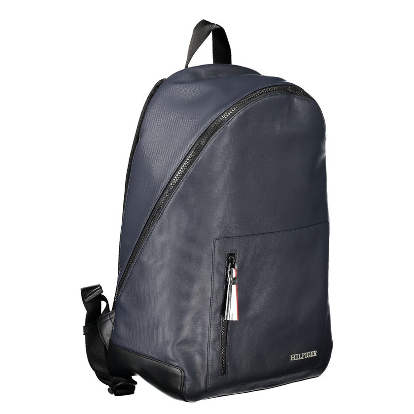 Tommy Hilfiger Blue Polyethylene Men Backpack Tommy Hilfiger