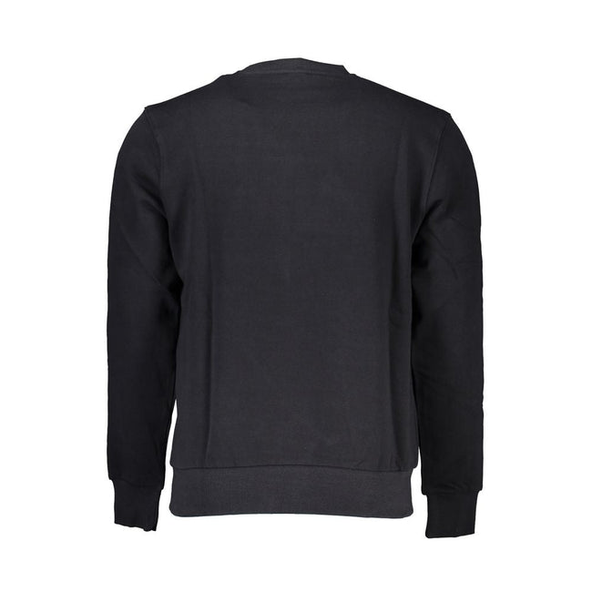North Sails Black Cotton Men Sweater North Sails