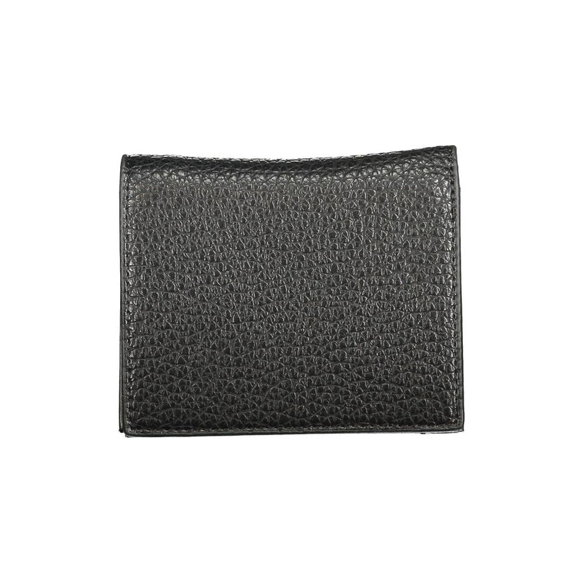 Mario Valentino Black Polyurethane Women Wallet Mario Valentino