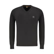 Hugo Boss Black Cotton Sweater Hugo Boss