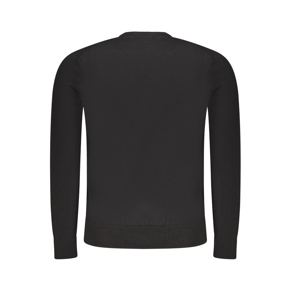 Hugo Boss Black Cotton Sweater Hugo Boss