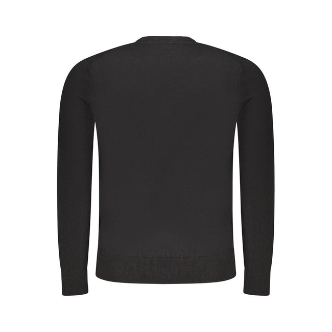 Hugo Boss Black Cotton Sweater Hugo Boss